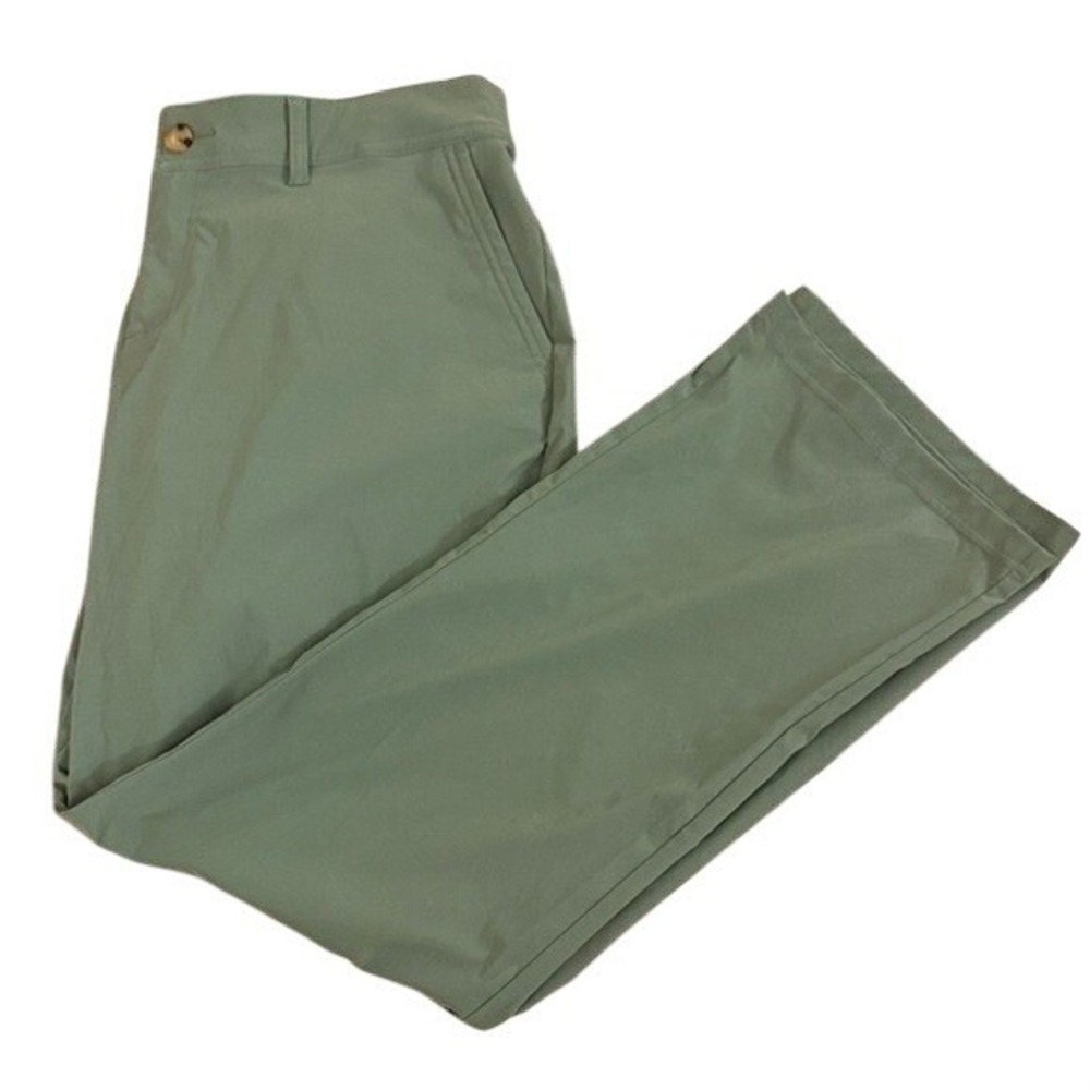 Gerry Womens Hiking Pants Sage Green Straight Leg Outdoor Trousers Size L